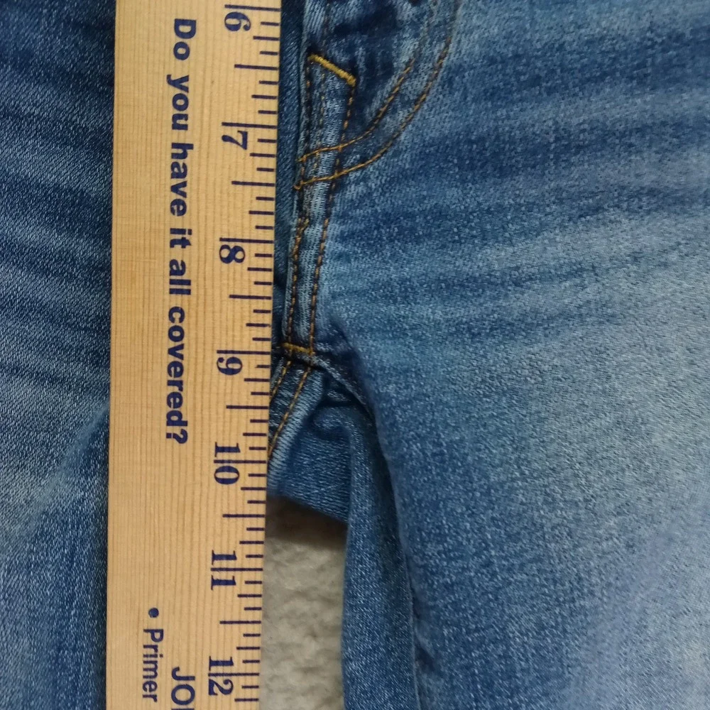 American‎ Eagle Skinny Jeans Medium Wash Blue Denim Size 26x28 Stretch Pants